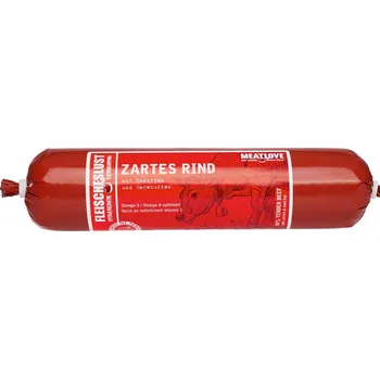 Krmivo pro psa MEATLOVE TENDER BEEF 400g carrots & rose hip