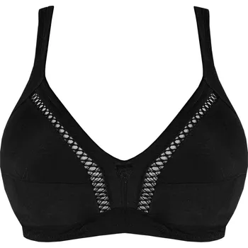 Podprsenka Ida nevyztužená podprsenka s krajkou 8523 110D černá