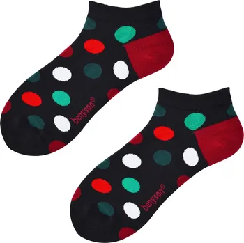 Pánské ponožky Veselé nízké ponožky s puntíky 5610 36-40 vícebarevná