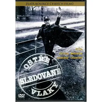 DVD film Ostře sledované vlaky ( Plast ) - DVD