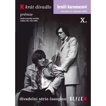 DVD film Bratři Karamazovi - X - krát divadlo - DVD