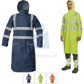 Zdravotnický plášť Plášť nepromokavý SIRET HV, CERVA navy, XL, balení 1 ks