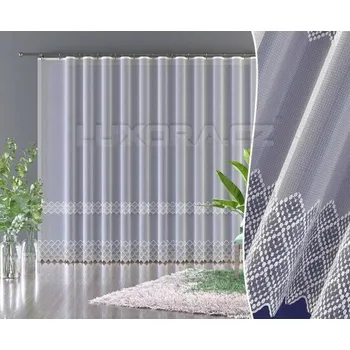 Dekorativní polštářek Záclona Farea vyšívaná - 300 x 200 cm