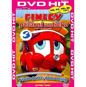 DVD film Finley - požární autíčko - 3 - DVD