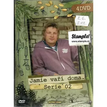 DVD film Jamie Vaří doma 2. série - 4 DVD ( BOX )