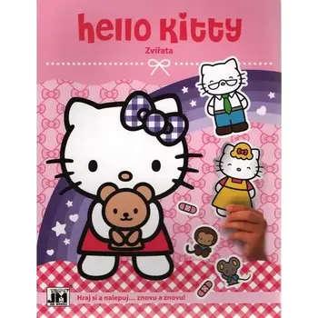Pohádka Hello Kitty - Zvířata - Hraj si a nalepuj...znovu a znovu!