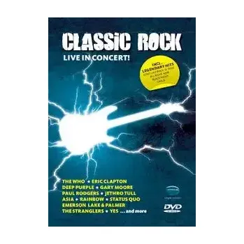 DVD film Classic Rock - Live in Concert! - DVD /plast/bazarové zboží/