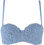 Bibiana Italy bardot podprsenka 65B šedomodrá