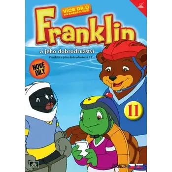 DVD film Franklin a jeho dobrodružství 11 ( plast ) DVD