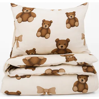 Povlečení Mušelínové povlečení – Plyšoví medvídci