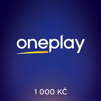 předplacená karta OnePlay Předplacená karta