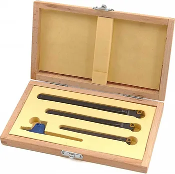 Příslušenstí k soustruhu Vyvrtávací tyče SCLCR pro soustruh vnitřní s CCMT 06 výměnnými plátky, sada držáků 8, 10, 12 mm (TrueTech)