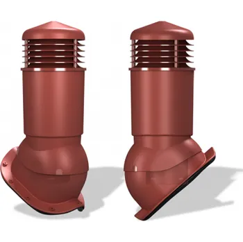 Větrací komínek K95 pro plechové krytiny WIRPLAST - Barva červená RAL 3009