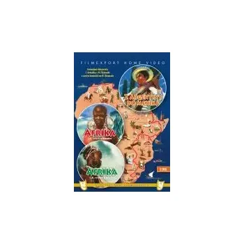 Afrika 1. a 2. díl + Z Argentiny do Mexika (3x DVD) - digipack