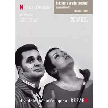 DVD film Blázinec v prvním poschodí - X - krát divadlo - DVD