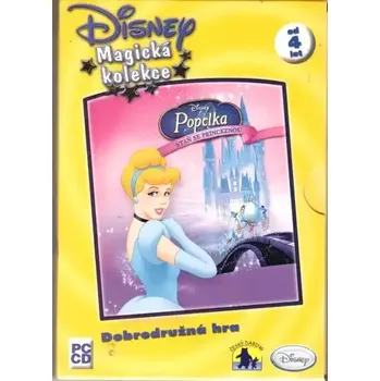 Počítačová hra Popelka - staň se princeznou - PC hra plast