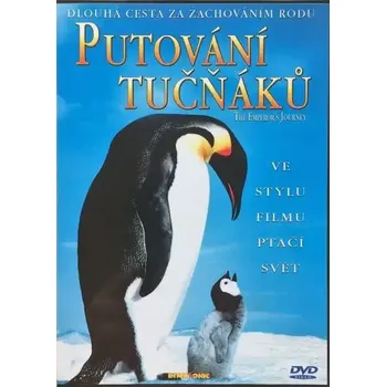 DVD film Putování tučňáků (slim,plast)