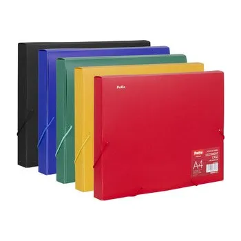 Archivační box Složka s gumou Patio A4 modrá