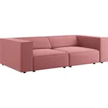 Cosmopolitan Design Sametová pohovka Arendal 204 cm