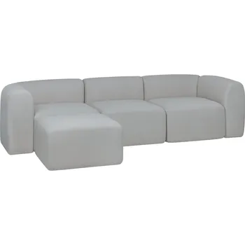 Pohovka noo.ma Rohová pohovka Flom 262 cm, levá/pravá