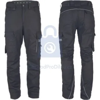 montérky Kalhoty pracovní do pasu TAURUS, LITZ černá, 54, balení 1 ks