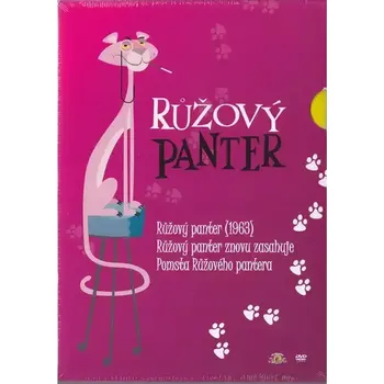 DVD film Růžový panter - kolekce 3DVD plast /bazarové zboží /