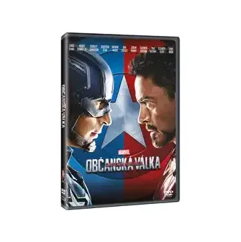 DVD film Captain America: Občanská válka - DVD