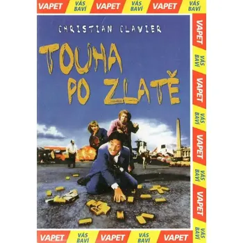 DVD film Touha po zlatě - DVD pošetka