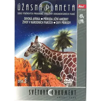 DVD film Úžasná planeta disk 3 - Divoká Afrika - DVD