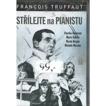 DVD film Střílejte na pianistu - Francois Truffaut ( originální znění, titulky CZ ) plast DVD