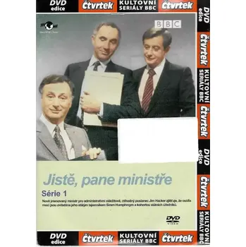 DVD film Jistě, pane ministře 1 - DVD pošetka