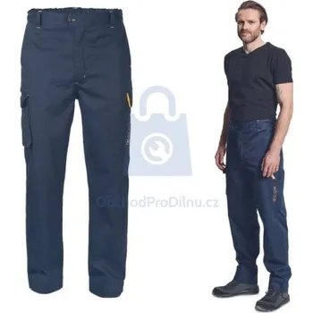 montérky Kalhoty pracovní do pasu MULTINORM BOLT FR, CERVA navy, 4XL, balení 1 ks