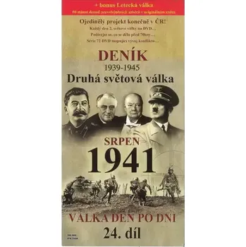 DVD film Deník - Druhá světová válka díl.24 - Srpen 1941 - DVD