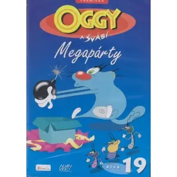 DVD film Oggy a švábi 19 - Megapárty - DVD