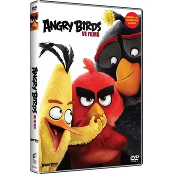 DVD film Angry Birds ve filmu - DVD plast /bazarové zboží/