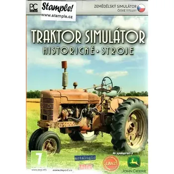 Počítačová hra PC hra - Traktor simulátor - historické stroje