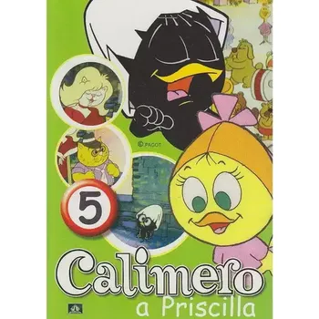 DVD film Calimero a Priscilla 5 - DVD