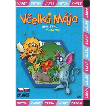 DVD film Včelka Mája: Lupič sýru - DVD pošetka