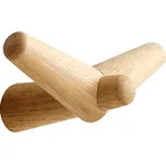 Nástěnný věšák "Tail Wing", střední, 2 varianty - Woud Varianta: světlý dub