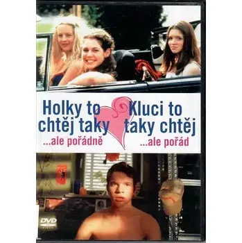 DVD film Holky to chtěj taky/ Kluci to taky chtěj ... ale pořád 2x DVD (plast)