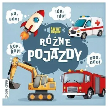 První čtění Książeczka kartonowa różne pojazdy - praca zbiorowa