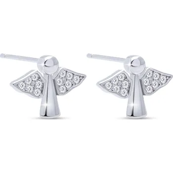 Náušnice Stříbrné náušnice anděl 3595