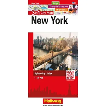 Hallwag Stadtplan New York