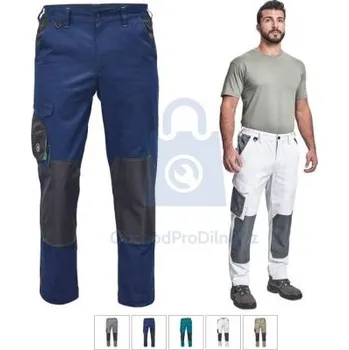 montérky Kalhoty pracovní do pasu CREMORNE, CERVA olivová, 60, balení 1 ks