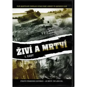 DVD film Živí a mrtví - 1. část - (plast) DVD