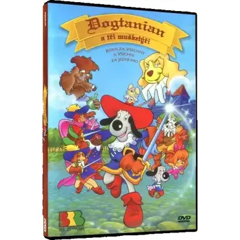 DVD film Dogtanian a tři mušketýři - DVD plast