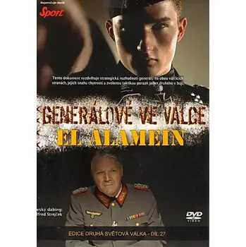 DVD film Generálové ve válce - El Alamein - DVD
