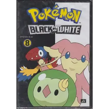DVD film Pokémon black and white 8 - plast DVD (epizoda 36-40)