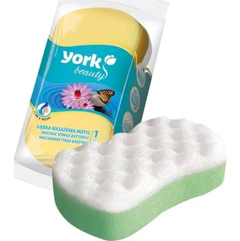 YORK Motýl Houba koupelová masážní mix barev