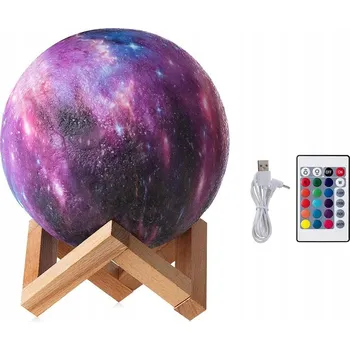 Lampička Lampička barevný Měsíc 15cm, 16 barev